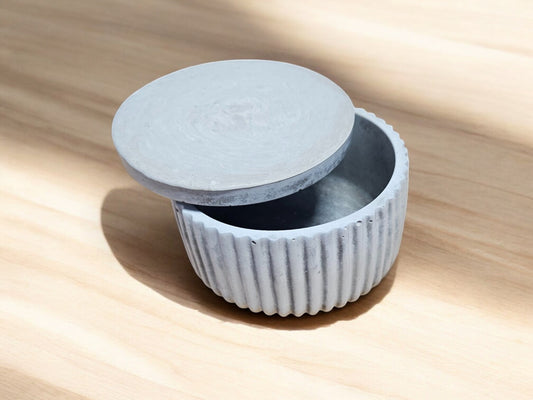 Concrete Ribbed Box