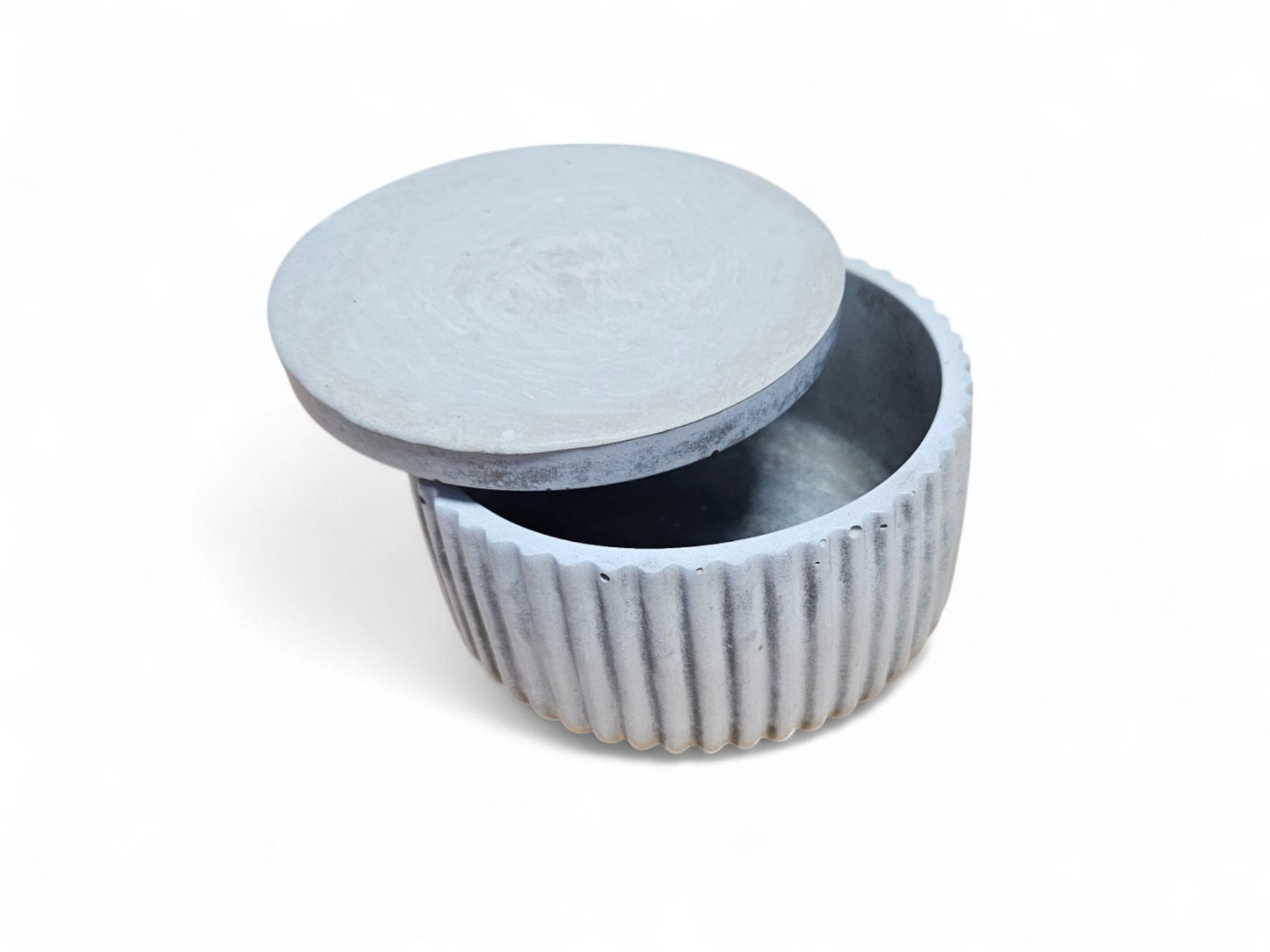 Concrete Ribbed Box